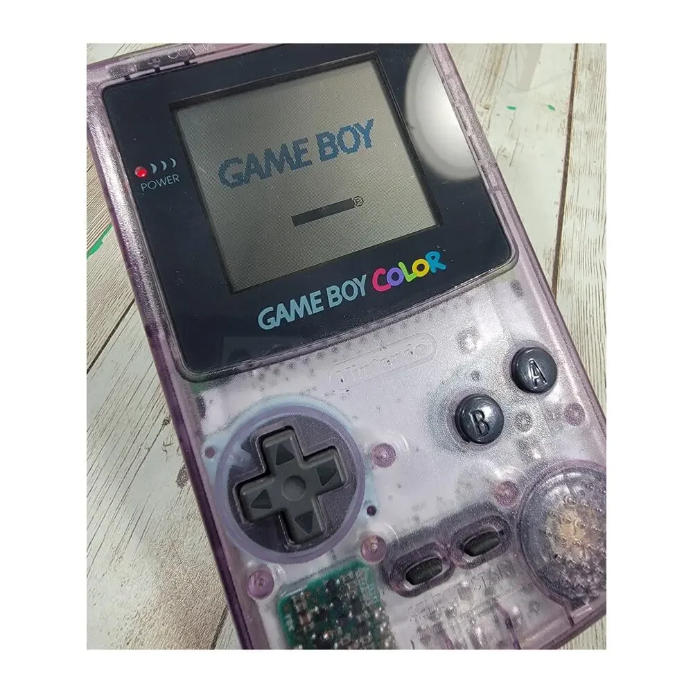 Nintendo Game Boy Color Handheld System Tested & Works Atomic Purple